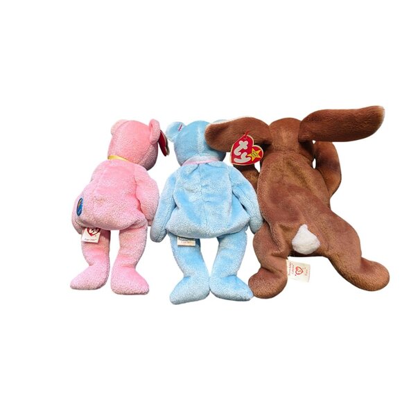 Ty Beanie Babies Easter Bears Lot of 3 - Picture 8 of 9
